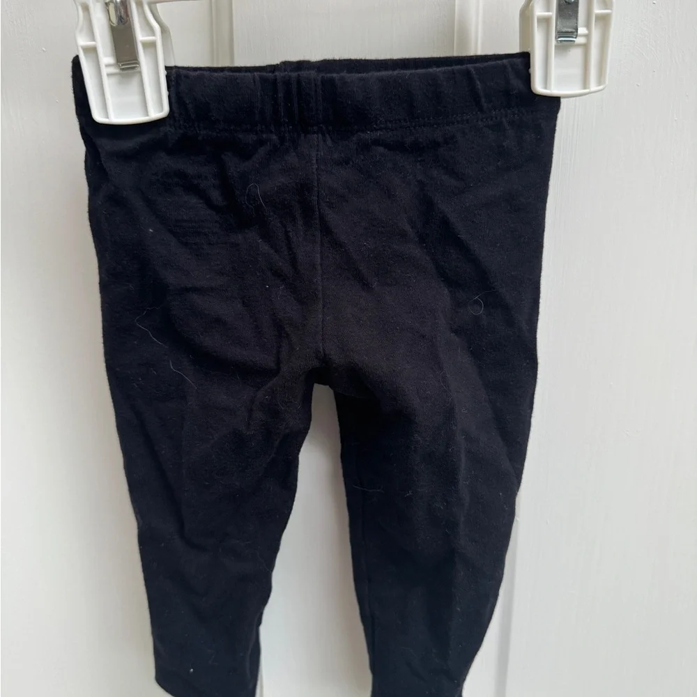 The Children’s Place 6-9M Unisex Black Leggings Pants